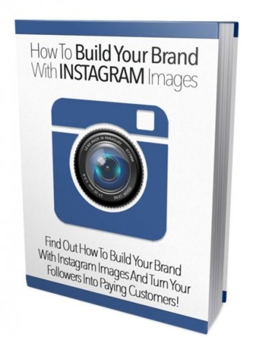 Product picture ebook How to build your Brand with Instagram images
